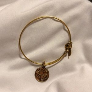 Alex and ani gold “daughter” bangle